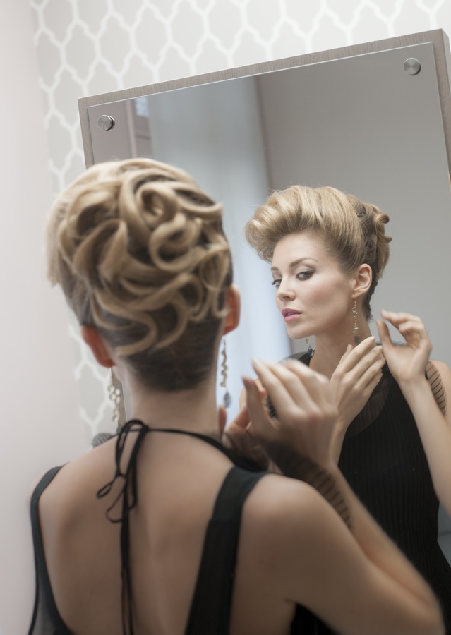  Chignon  classe soir e chic Coiffure de  Paris